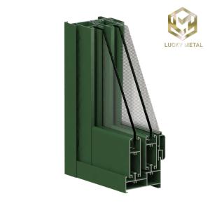 Wholesale Aluminum Profile Doors And Windows Sound Insulation And Heat Insulation CNC Extruded from china suppliers