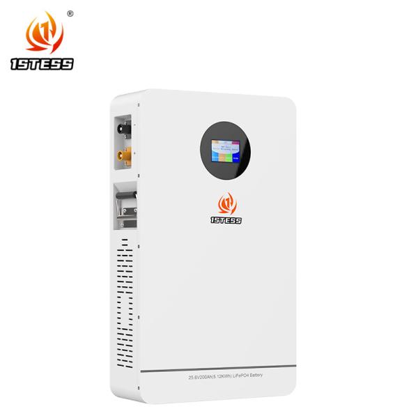 Solar Energy Storage Battery system 25.6V 200Ah 5.12kwh home energy storage