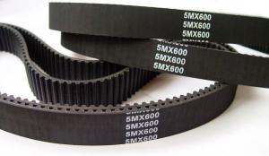 Wholesale Heat / Oil Resistant Industrial Timing Belts Rubber Material Black Color from china suppliers