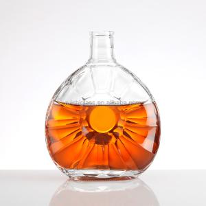 Wholesale Hot Stamping Brandy Glass Bottle 500ml 750ml for Versatile Applications from china suppliers