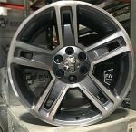 CK160 5664 22" Grey Machine Wheels Rim For All Silverado Tahoe 1500 6x139.7