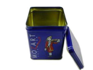 Wholesale Recyclable Tin Can Containers For Tea Packaging 88*88*113hmm Durable from china suppliers
