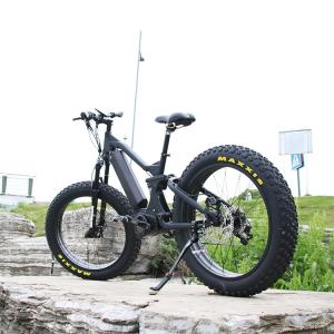 Wholesale Alloy Frame Fast Speed E Fat Bike 48V 1000W With 8 FUN G510 Middle Motor from china suppliers