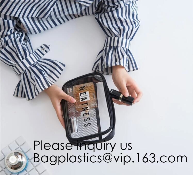 Waterproof PVC Cosmetic Pouch Wholesale Cheap Make Up Makeup Case Bag Travel Toiletry Pouch Organizer, bagease, bagplast
