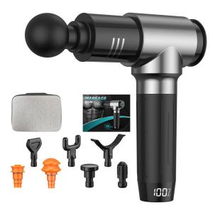 Wholesale Professional 5-Speed Adjustable Arm Muscle Massage Gun with 6 Hours Battery Life from china suppliers