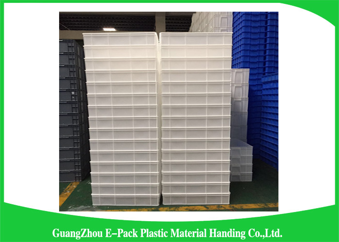 100% New Pp Plastic Stackable Containers Easy Stacking For Transportation And Logistics