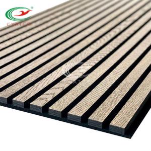 Wholesale SGS Fireproof Wood Acoustic Wall Panels Melamine Finish Polyester from china suppliers