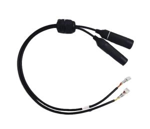 Wholesale High flexible wiring harness Tianmu waterproof components black 425mm communication industrial wiring harness from china suppliers