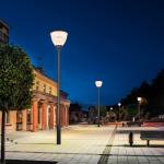 IP65 No Wiring LED Solar Garden Lamp With Battery 3.2/26000mAh, Courtyard