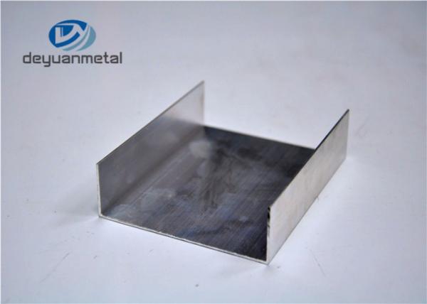 Chemical / Mechanical Polished Standard Aluminum Extrusion Profiles For Living