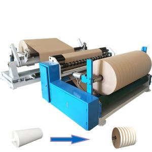 Wholesale Jumbo Paper Slitting Rewinding Machine 60-600gsm Rotary Paper Cutting Machine from china suppliers