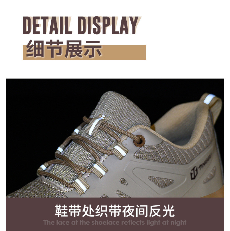 Electrical Safety Shoes Men's Insulated 6kv Work Shoes KPU Safety Shoes With Kevlarr Anti-stab