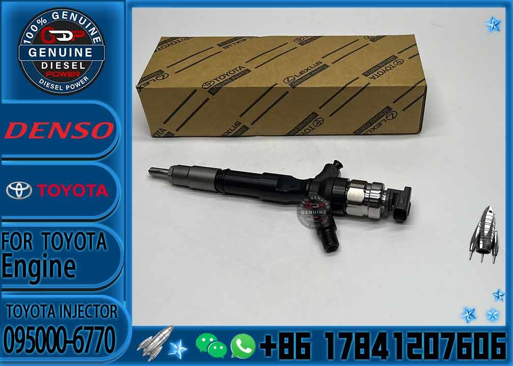 Common Rail Fuel Injector 095000-7040 0950007040 095000-6770 23670-30150 23670-39145 on sale