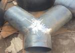Pipeline Y - Shaped Butt Welded Tee Pipe Fittings