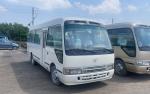 Used Toyota Coaster Bus with 30 Seats and EURO 3 Emission Standard in Good