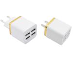 4 USB charger travel adaptor oem chargers for Europe and American