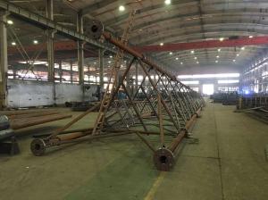 Wholesale Telecom Lattice Steel Galvanized Tower Hot Dip Corrosion Resistant Three Tubes from china suppliers