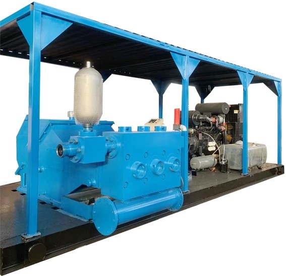 2200Hp Reciprocating Mud Pump For HDD Mud Recycling System
