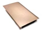 Customized Aluminium Door Profiles , Closet Sliding Door Aluminum Profile