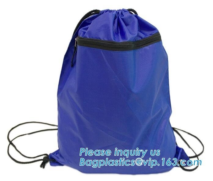 Polyester fabric drawstring bag /advertising pull rope backpack cloth bag /nylon shoulder pocket customization BAGEASE