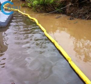 Wholesale Floating Silt Boom Curtain Barriers For Ponds Eco Friendly Oil Spilling Containment from china suppliers