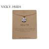 Buy cheap VICKY.HSIEH "Health" Gold Tone Football Pendant Inspiration Chain Necklace from wholesalers