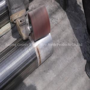 Wholesale Filtration Galvanized Q235 Wedge Wire Stainless Steel V Wire Johnson Continuous Slotted Screen PIpe from china suppliers