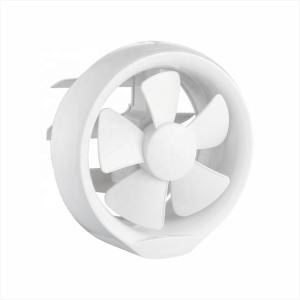 Wholesale OEM/ODM Design Mass Bathroom Round Plastic Oil Bearing Ventilation Exhaust Fan in White from china suppliers
