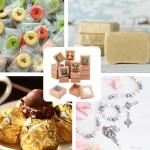 Eco Friendly Recycled Kraft Paper Sugar Chocolate Gift Packaging Boxes With