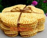 Cotton Vintage Doily Patterns Colored Crochet Doilies Placemats for Wedding