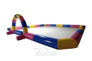 Wholesale Custom Size Inflatable Sports Games Air Tight Racing Track Arena Wsp-296 from china suppliers