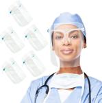 Collapsible Kitchen Plastic FDA Disposable Protective Face Shield