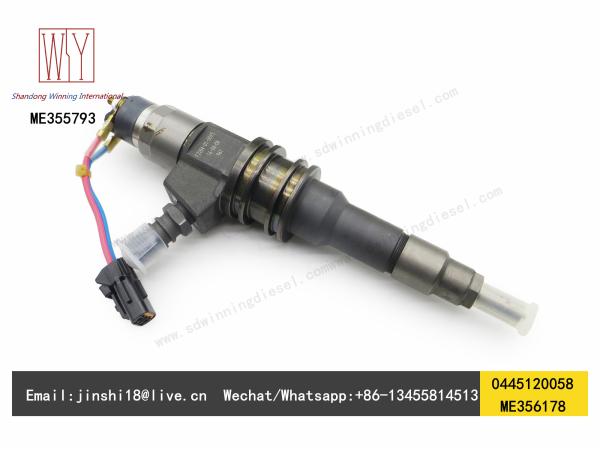 HIGH QUALITY AND BRAND NEW FUEL INJECTOR 0445120058, ME356178, ME355793, ME