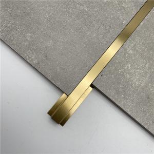 Wholesale Cheap Price Hot Sale Sustainable Stocked Black Stainless Steel Tile Trim Profiles from china suppliers