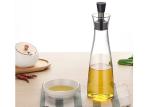 17 Oz Transparent Glass Olive Oil Bottle , Olive Oil Decorative Bottles