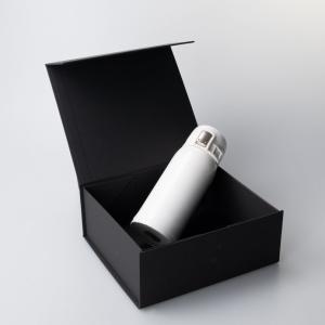 Wholesale 157gsm Art Paper Black Gift Box With Lid Foldable Rigid Magnetic Packaging from china suppliers