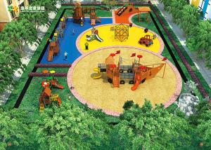 Wholesale Swing Combined Kids Indoor Wooden Slide For Toddlers Landscape Design from china suppliers