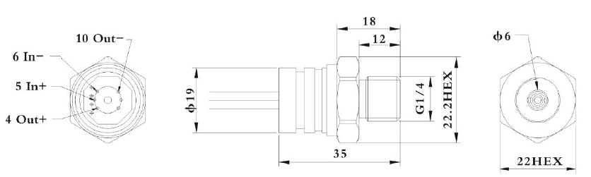 Economic high accuracy silicon piezoresistive pressure sensor