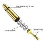 Green Bore Sight Cal 177 Laser Boresighter With 3 Sets Of Batteries