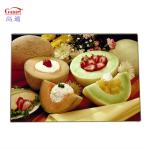 Glam Design Style Transparent Tempered Glass Kitchen Cutting Board for Christmas