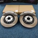 Heat Dissipation Brake Caliper Cross-Drilled Design Street Sport Racing Pads For