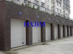 White color Exterior Folding Aluminium Garage Doors Sound Insulation And Heat