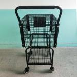 Metals Material Portable Beach Tennis Net Durable Tennis Ball Cart