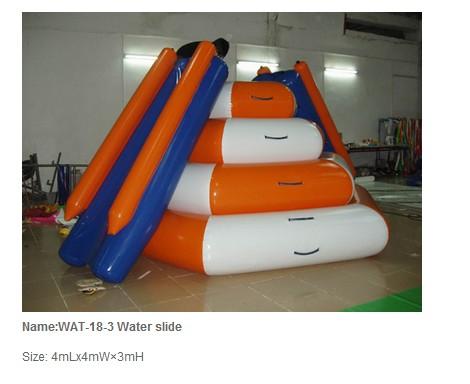Inflatable Water games / inflatable water iceberg / climbing tower air tight pvc