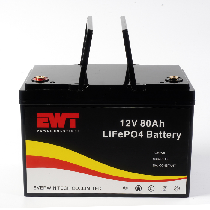 Energy Storage 12V IFR32700 Lithium Ion LFP Battery Pack 12.8V 80Ah Lithium Iron Phosphate Battery for Outdoor Camping