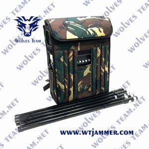 Wholesale 2.4G 3G 4G 50m GSM WiFi Backpack Signal Jammer 230VAC 40w from china suppliers