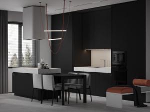 Wholesale Handle Free Kitchen Cabinet Modern Design Customized Kitchen Cabinet With Island from china suppliers