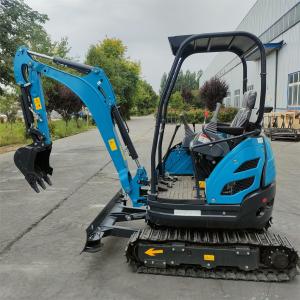 Wholesale CE EPA Euro5 2.5ton 2500KG Mini Crawler Excavator Hydraulic Operation from china suppliers