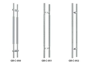 Wholesale H Shape Stainless Steel Tube Handles Fashionable Design For Office Glass Doors from china suppliers