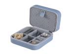 Faux Leather Travel Small Jewelry Gift Box Customized For Rings Earrings
